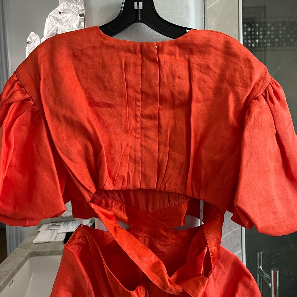 SOLD Aje Gracious Cut-Out Mini Dress - Picture 9 of 14